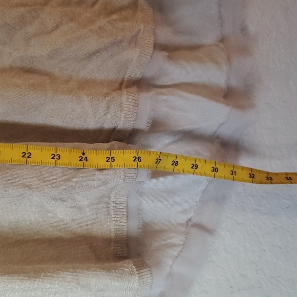 Black Label by Chicos gold short sleeve blouse size 3 (XL/16) - Picture 7 of 14